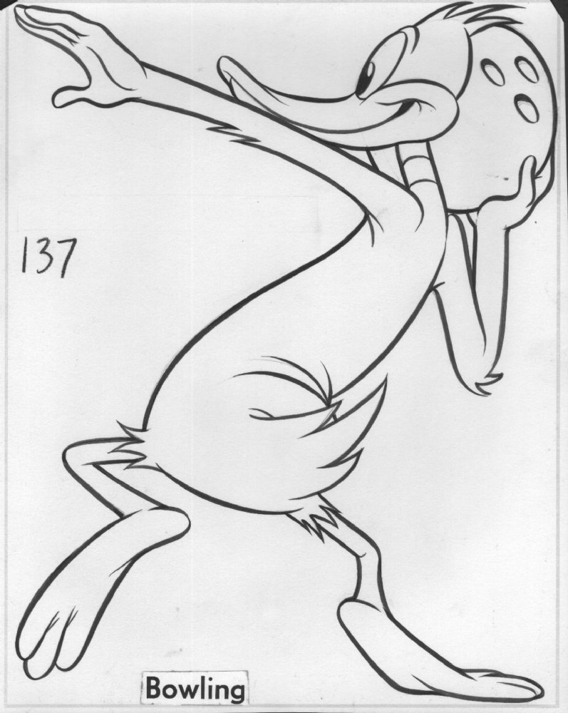 daffy duck sketch